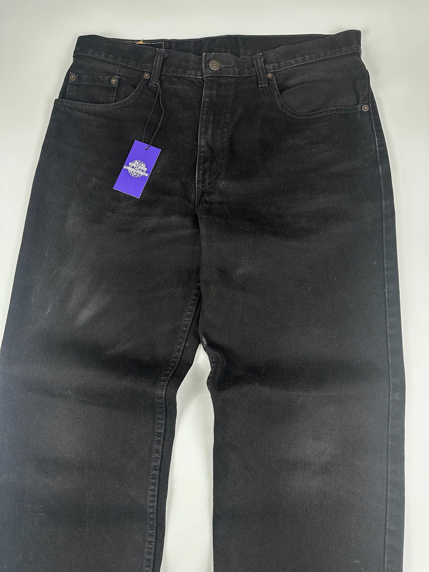 Vintage 00s 2001 Levi's 504 Made in Australia Regular Straight Fit Denim Jeans (35x30)