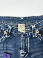 Vintage 00s True Religion Billy Super T Made in USA Low Rise Boot Cut Slim Jeans (32x29)