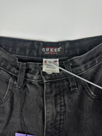 Vintage 90s Guess Georges Marciano Made in USA High-Rise Slim Tapered Fit Denim Mom Jeans (28x29)
