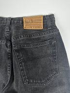 Vintage 90s Ralph Lauren Polo Jeans Company High-Rise Straight Fit Denim Pants (28x32.5)