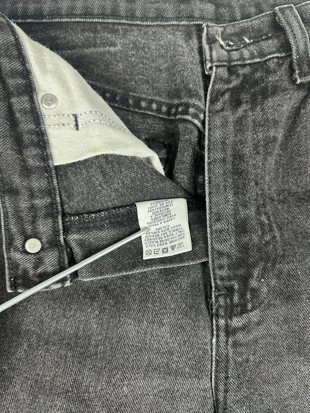 Vintage 90s Ralph Lauren Polo Jeans Company High-Rise Straight Fit Denim Pants (28x32.5)