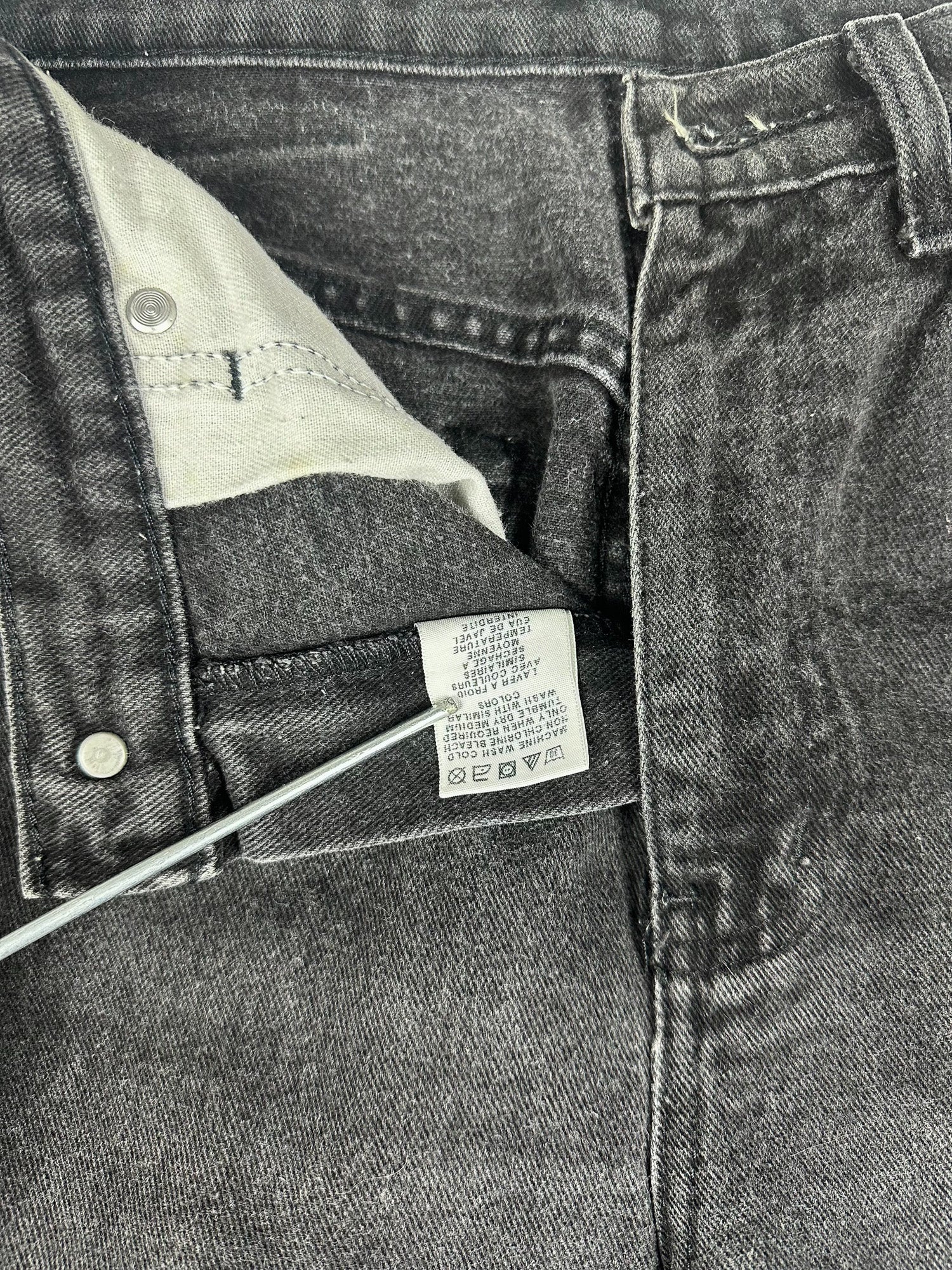 Vintage 90s Ralph Lauren Polo Jeans Company High-Rise Straight Fit Denim Pants (28x32.5)