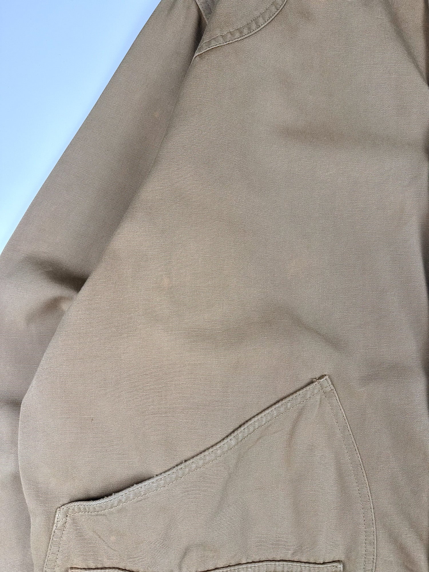 Vintage 90s Lee Riders Sanforized Duck Canvas Barn Field Workwear Utility Chore Jacket (XL)