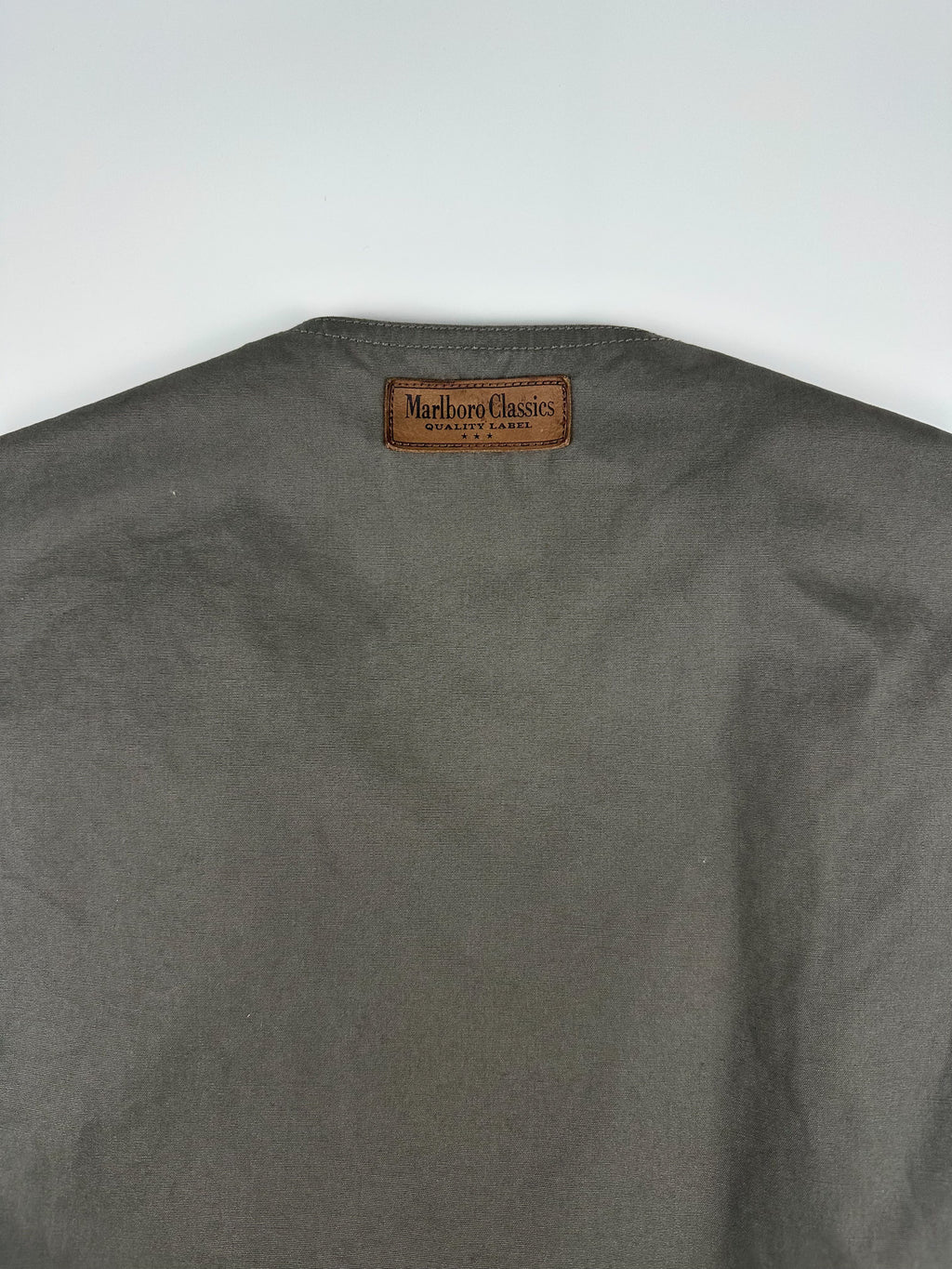 Vintage 90s Marlboro Classics Country & Outdoors Buckle Back Waistcoat Vest (M)
