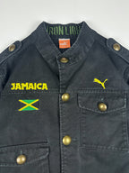 Preloved 2012 Puma x Cedella Marley Iron Lion Jamaica Bob Marley Military Button Down Jacket (L)