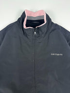 Vintage 00s 2005 Carhartt WIP Heavyweight Embroidered Fleece Lined Bomber Jacket (L)