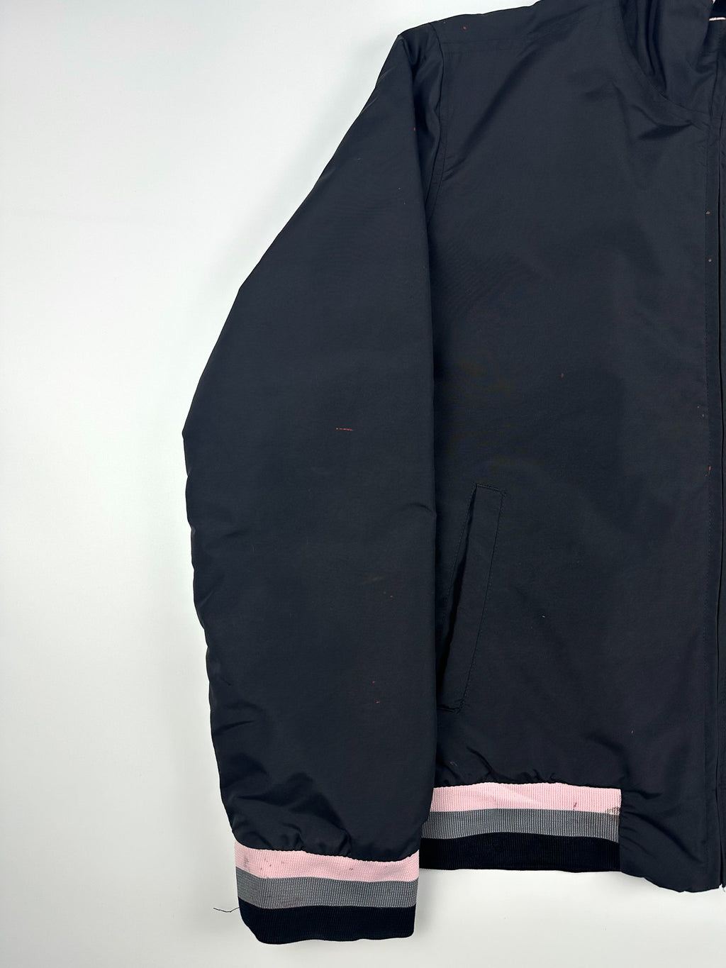 Vintage 00s 2005 Carhartt WIP Heavyweight Embroidered Fleece Lined Bomber Jacket (L)