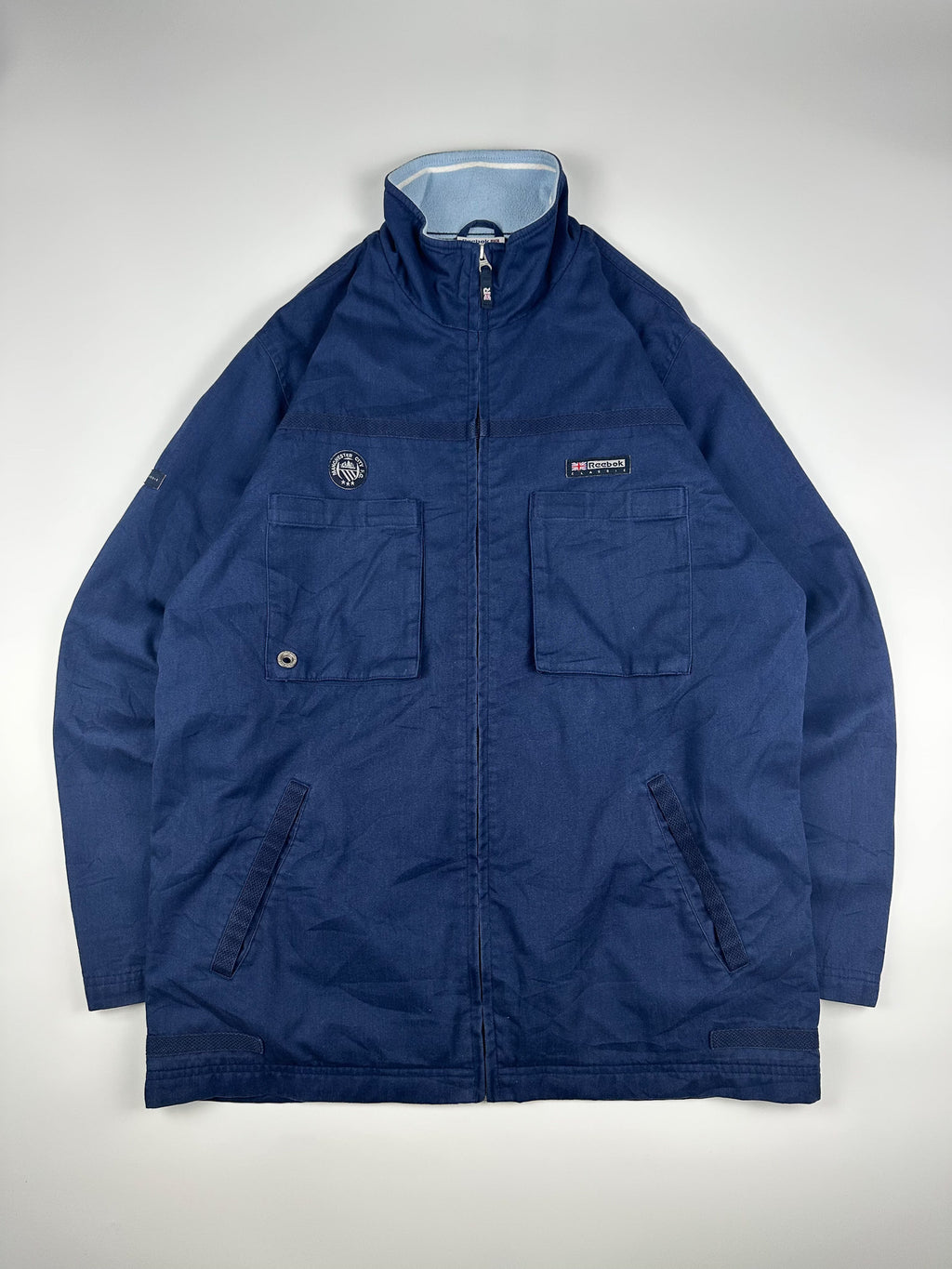 Preloved Reebok Classics Manchester City English Premier League Parka Jacket (L)
