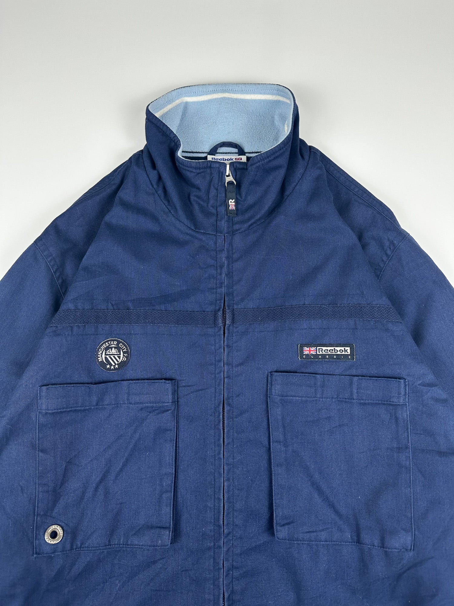 Preloved Reebok Classics Manchester City English Premier League Parka Jacket (L)