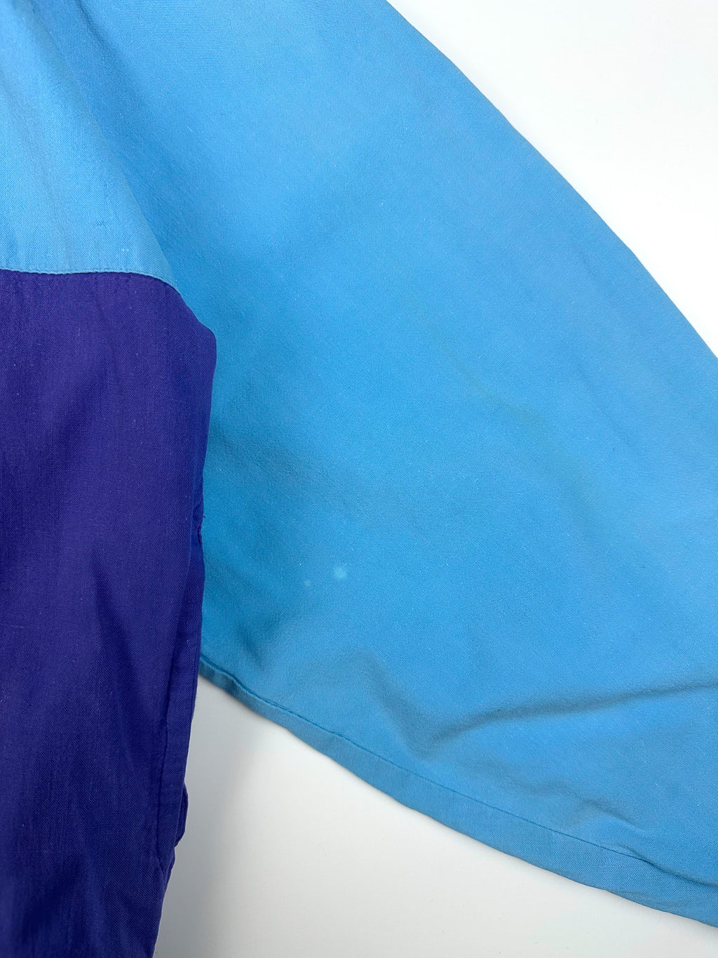 Vintage 80s Nike Embroidered Club Logo Colour Block Windbreaker Track Jacket (M)