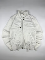 Vintage 00s Nike Canvas Heavyweight Embroidered Club Logo Utility Field Track Jacket (S)