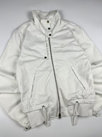Vintage 00s Nike Canvas Heavyweight Embroidered Club Logo Utility Field Track Jacket (S)