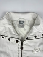 Vintage 00s Nike Canvas Heavyweight Embroidered Club Logo Utility Field Track Jacket (S)
