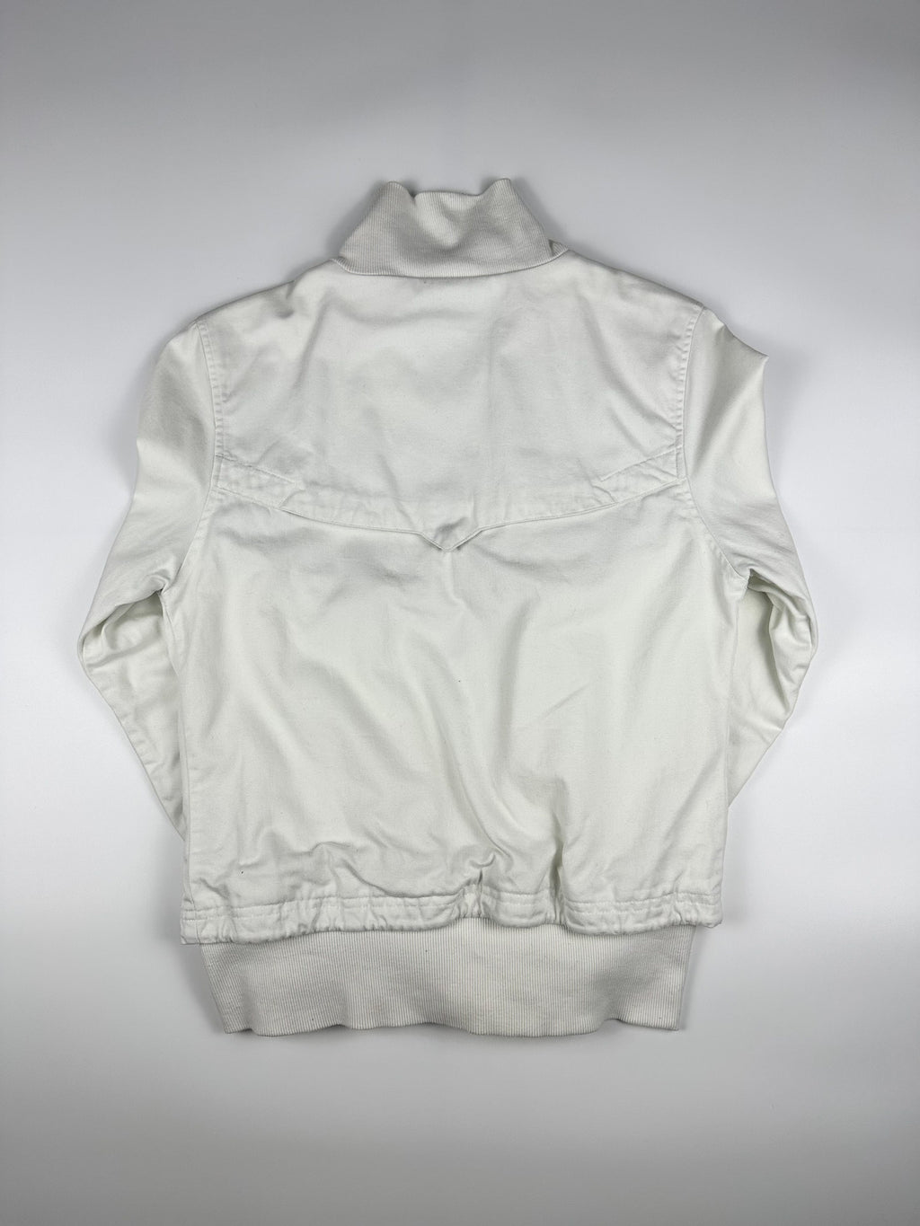 Vintage 00s Nike Canvas Heavyweight Embroidered Club Logo Utility Field Track Jacket (S)