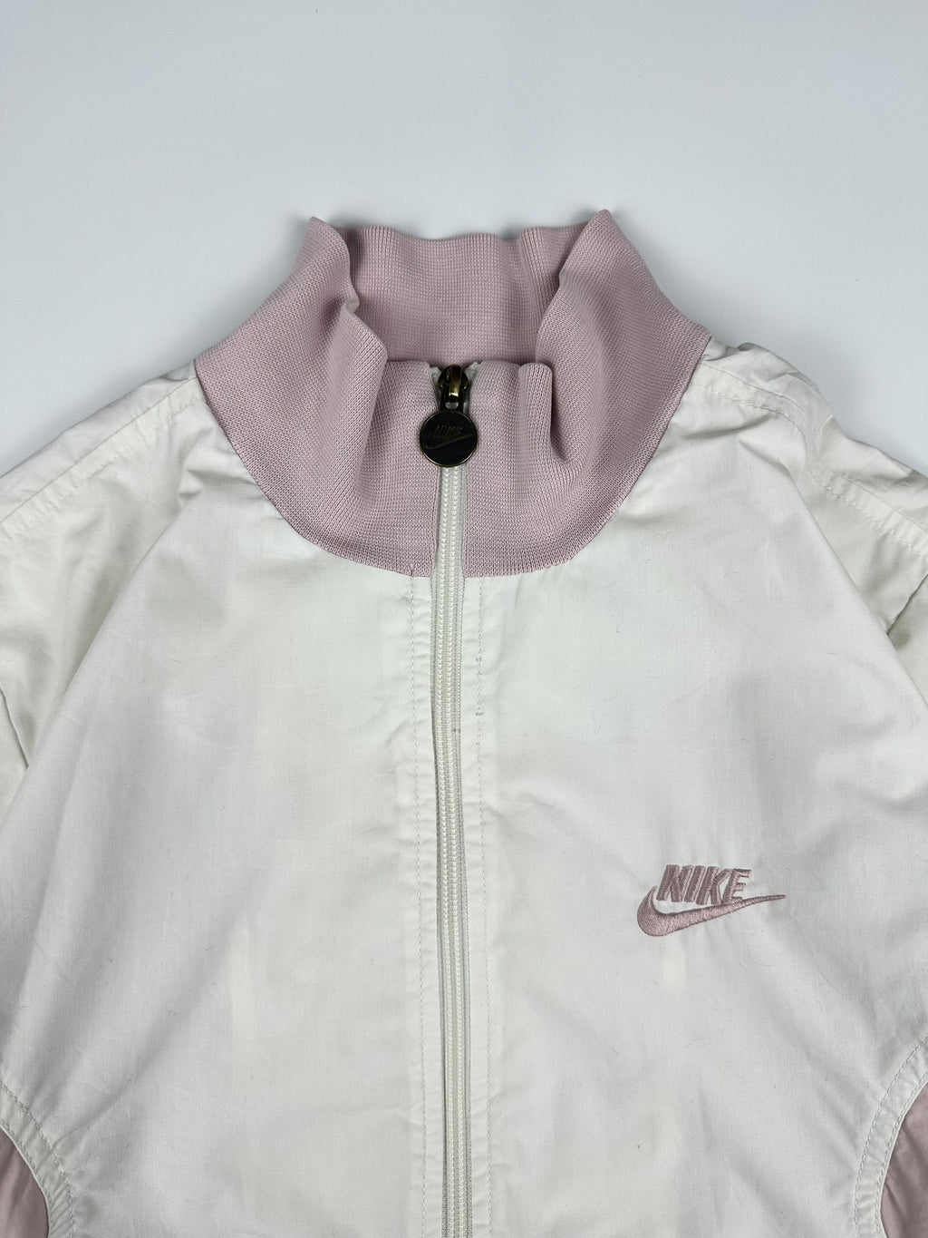 Vintage 00s Nike Athletics West Embroidered Club Logo Bomber Jacket (M)
