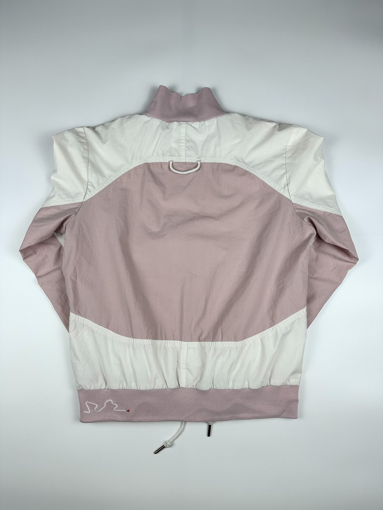 Vintage 00s Nike Athletics West Embroidered Club Logo Bomber Jacket (M)