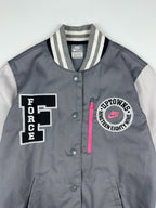 Vintage 00s Nike Force Uptowns 1989 Varsity Bomber Jacket (S)