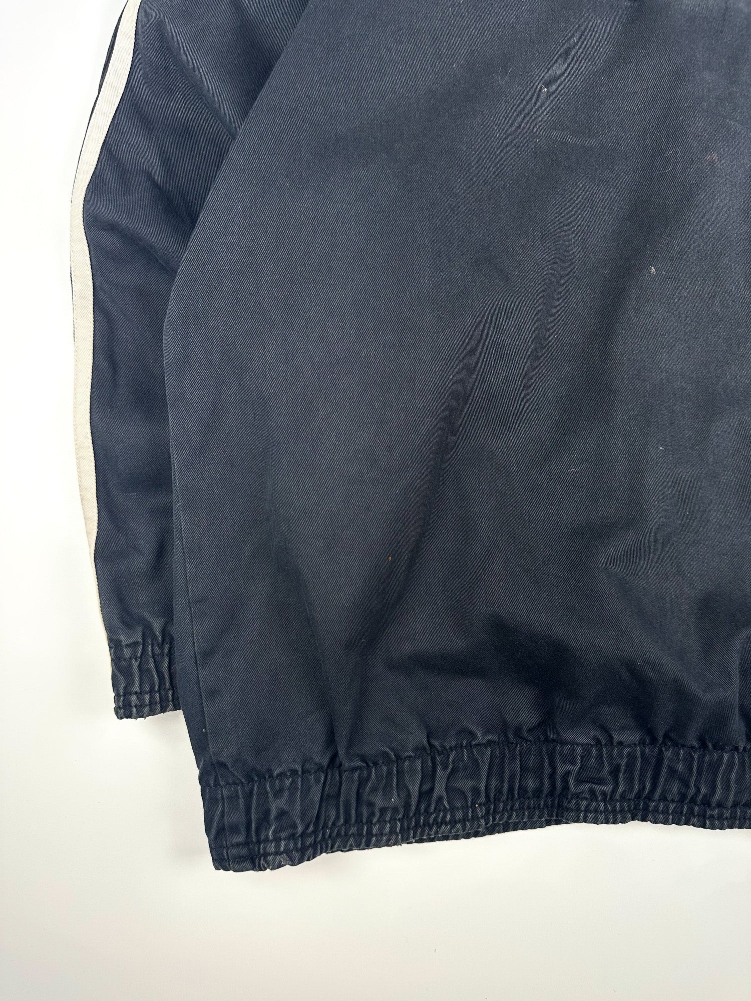 Vintage 90s Adidas Football Soccer Jersey Collar Training Drill Pullover Top (M)