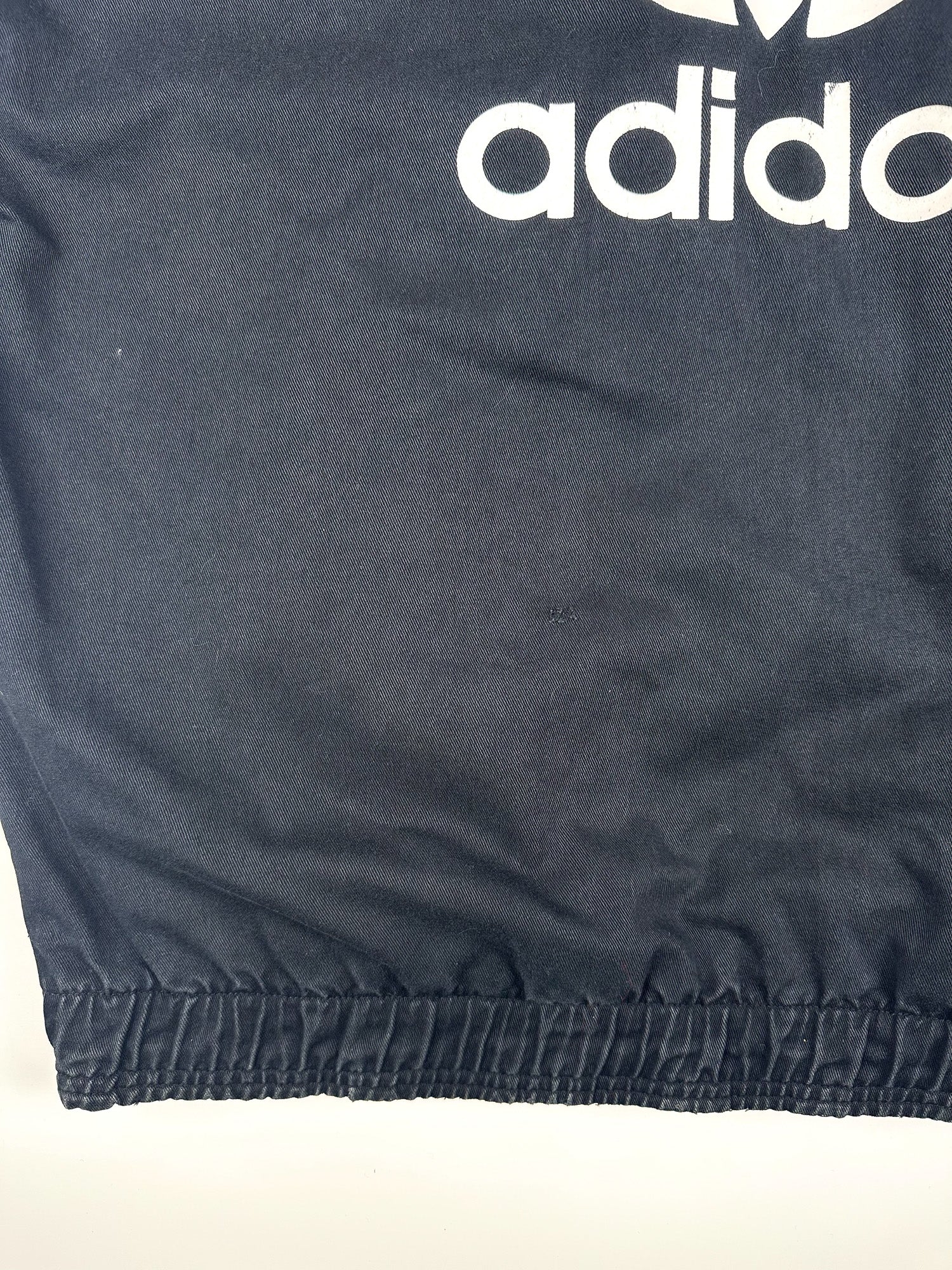 Vintage 90s Adidas Football Soccer Jersey Collar Training Drill Pullover Top (M)