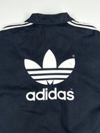 Vintage 90s Adidas Football Soccer Jersey Collar Training Drill Pullover Top (M)