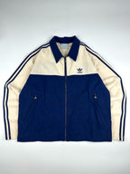 Vintage 90s Adidas Colour Block Utility Harrington Jacket (M)