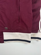 Vintage 00s 2003 Adidas Heavyweight Canvas Embroidered Spellout Track Jacket (XL)