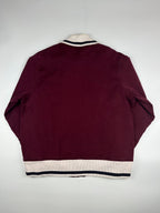 Vintage 00s 2003 Adidas Heavyweight Canvas Embroidered Spellout Track Jacket (XL)