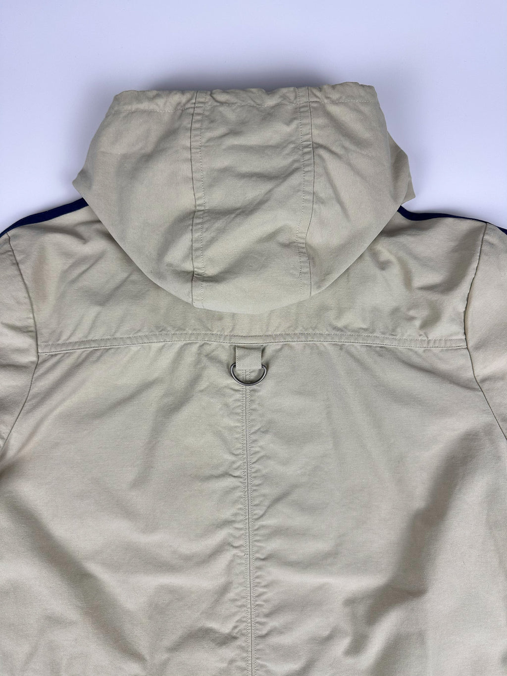 Vintage 00s 2004 Adidas Hooded Utility Trench Parka Windbreaker Jacket (L)