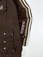 Vintage 00s 2006 Youth Girls Multi Pocket Utility Windbreaker Parka Jacket (M)