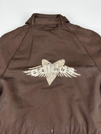 Vintage 00s 2006 Youth Girls Multi Pocket Utility Windbreaker Parka Jacket (M)