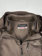 Vintage 00s Kappa Logo Hooded Windbreaker Track Jacket (M)