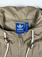Preloved Adidas Fisherman Toggle Embroidered Logo Hooded Parka Jacket (XL)