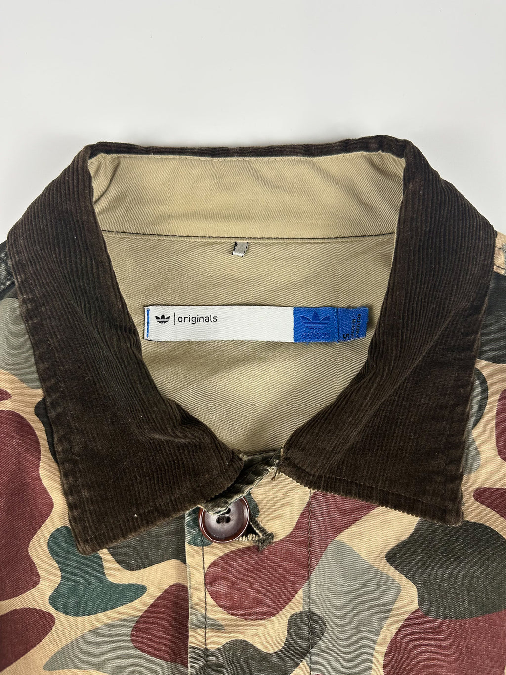 Preloved 2012 Adidas Originals Safari Camo Utility Field Military Jacket (S)