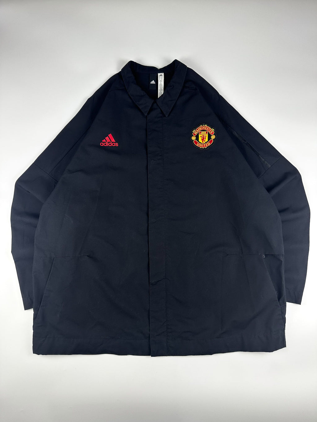 Preloved 2017/18 Adidas Manchester United Shell Parka Jacket (2XL)