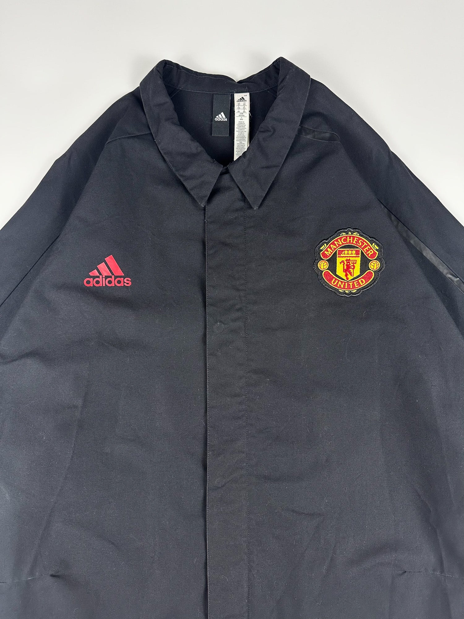Preloved 2017/18 Adidas Manchester United Shell Parka Jacket (2XL)