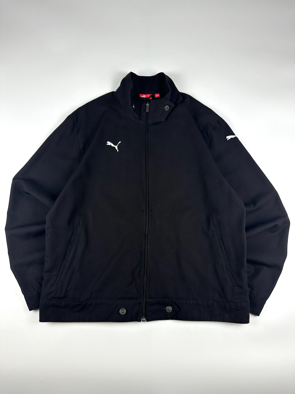 Preloved Puma Embroidered Logo Canvas Harrington Jacket (L)