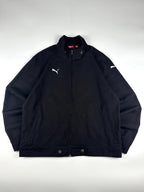Preloved Puma Embroidered Logo Canvas Harrington Jacket (L)