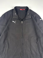 Preloved Puma Embroidered Logo Canvas Harrington Jacket (L)