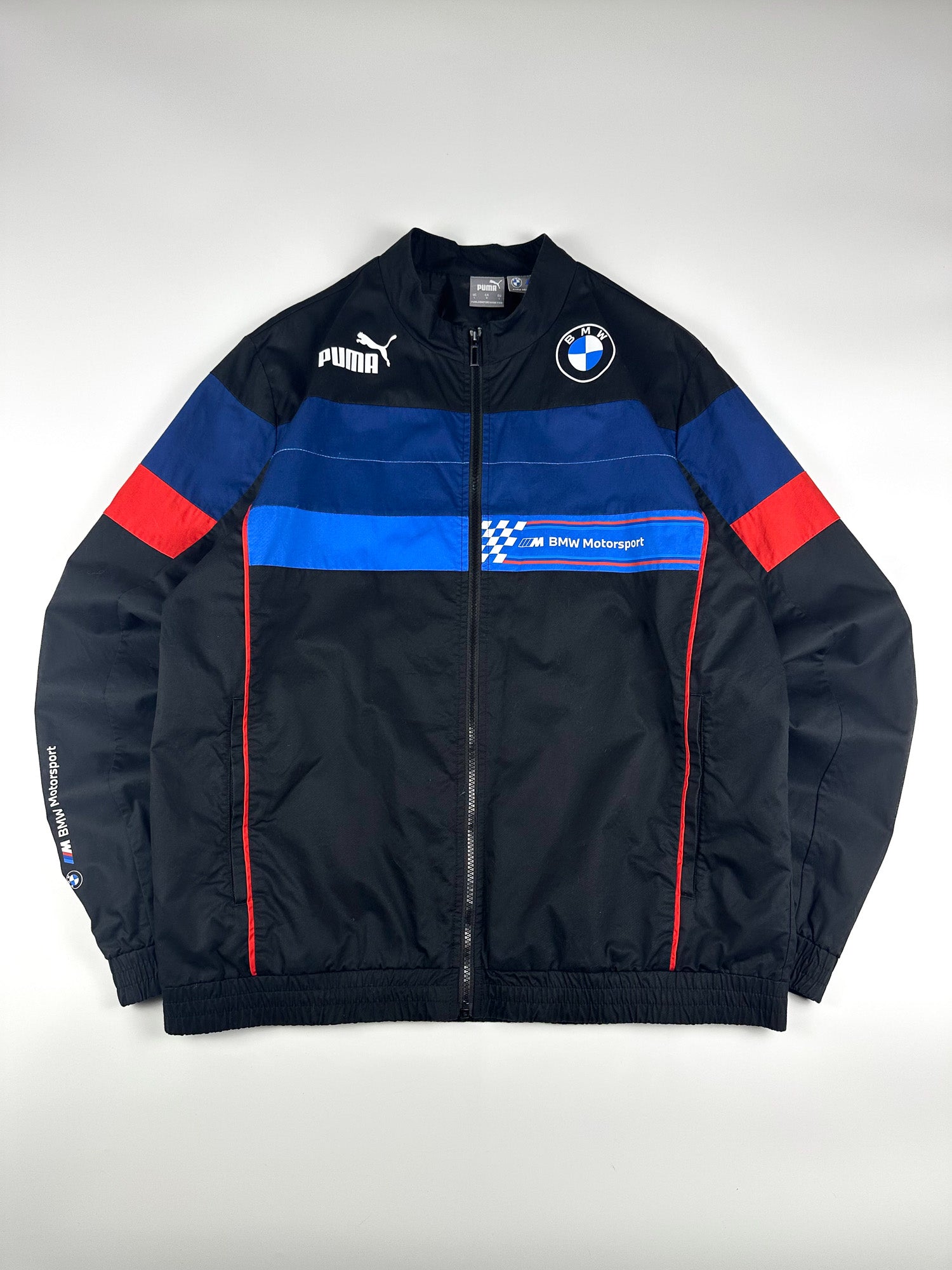 Preloved Puma BMW M Motorsport SDS Racing Windbreaker Bomber Jacket (L)