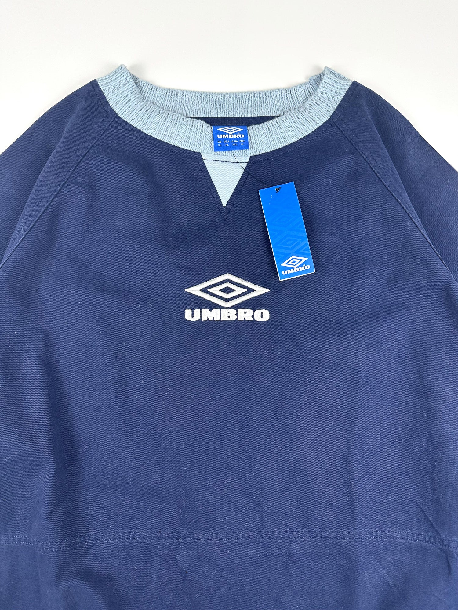 DEADSTOCK BNWT Umbro Classic Drill Top Collection Oasis Pullover Jacket (XL)
