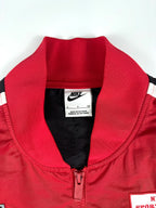 Preloved Nike Team Sportswear Motor Cycle Embroidered Logo Bomber Jacket (S)
