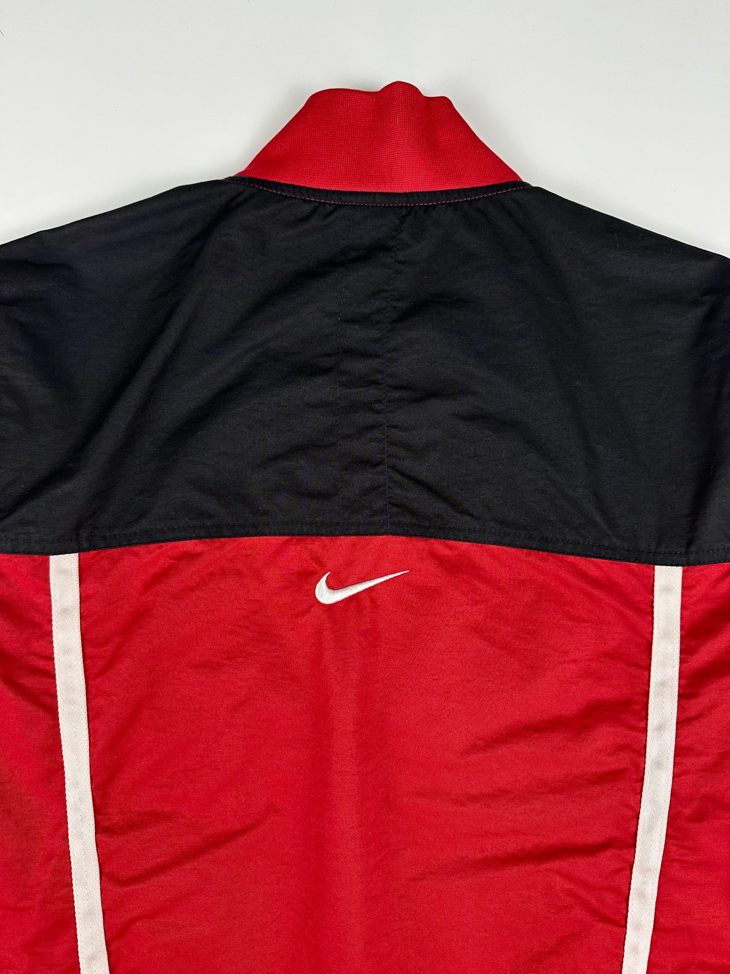 Preloved Nike Team Sportswear Motor Cycle Embroidered Logo Bomber Jacket (S)