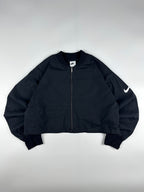 Preloved Nike Sportwear Big Swoosh Cropped Windbreaker Bomber Jacket (XL)