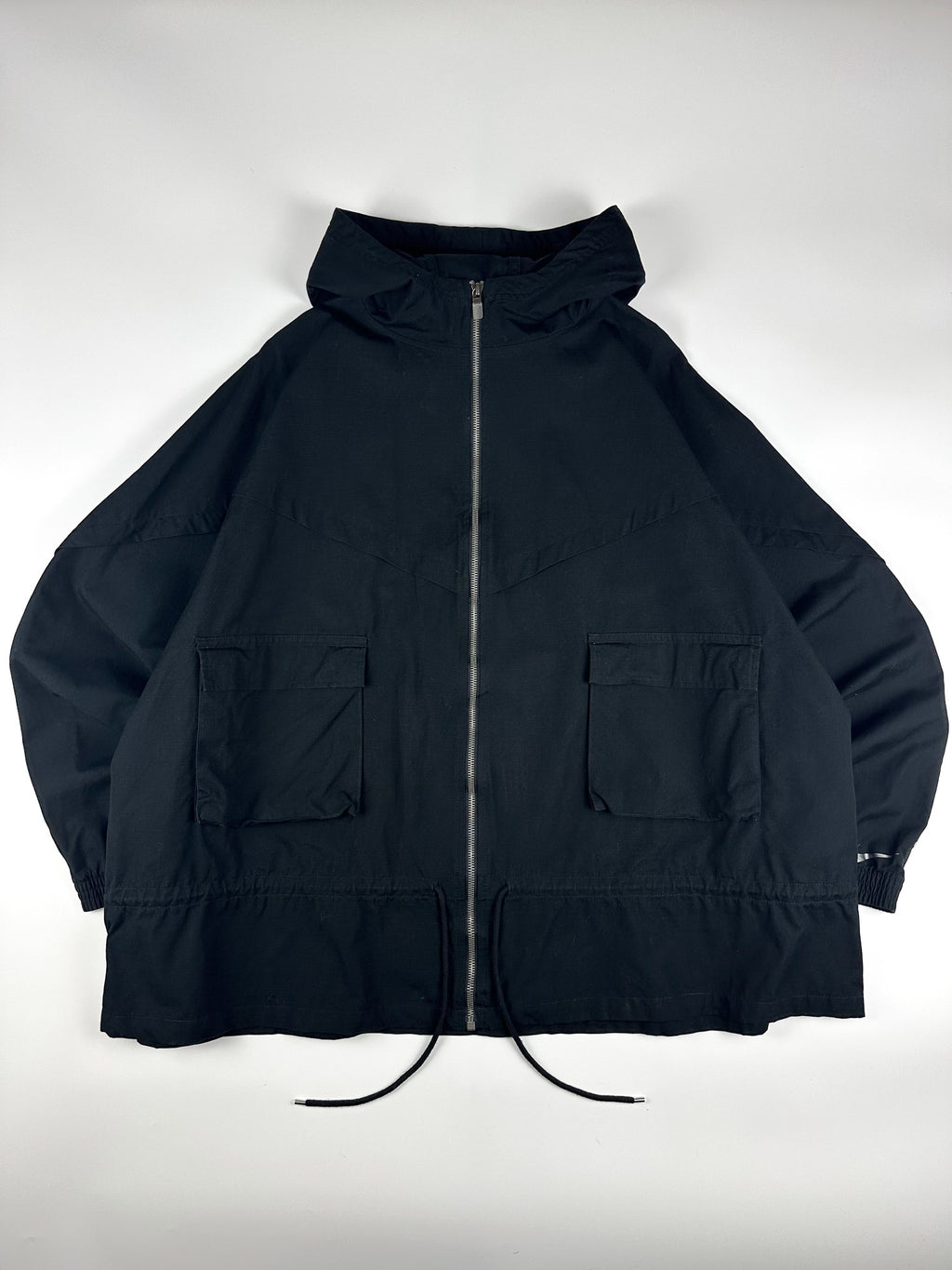 Preloved Nike Ripstop Utility Hooded Military Poncho Parka Jacket (2XL)