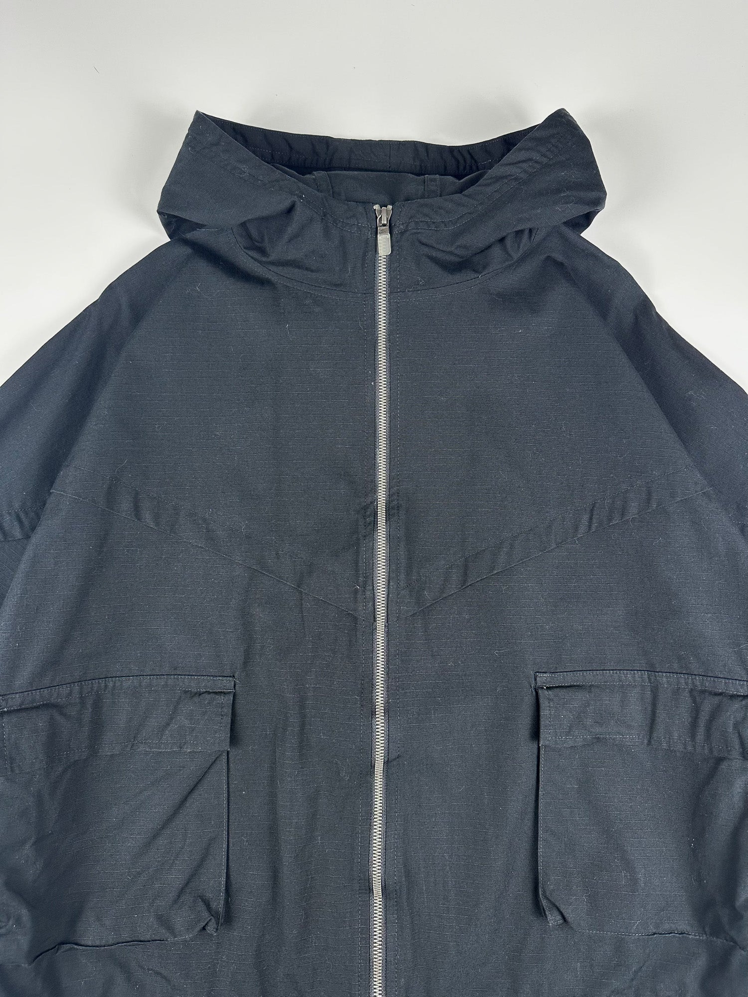 Preloved Nike Ripstop Utility Hooded Military Poncho Parka Jacket (2XL)