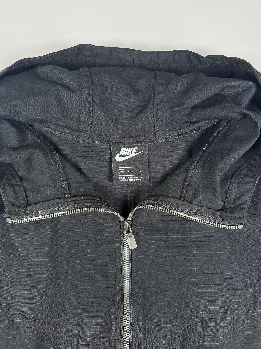 Preloved Nike Ripstop Utility Hooded Military Poncho Parka Jacket (2XL)