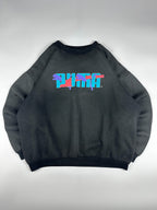 Vintage 80s Puma Centre Logo Spellout Graphic Crewneck Sweatshirt (L)
