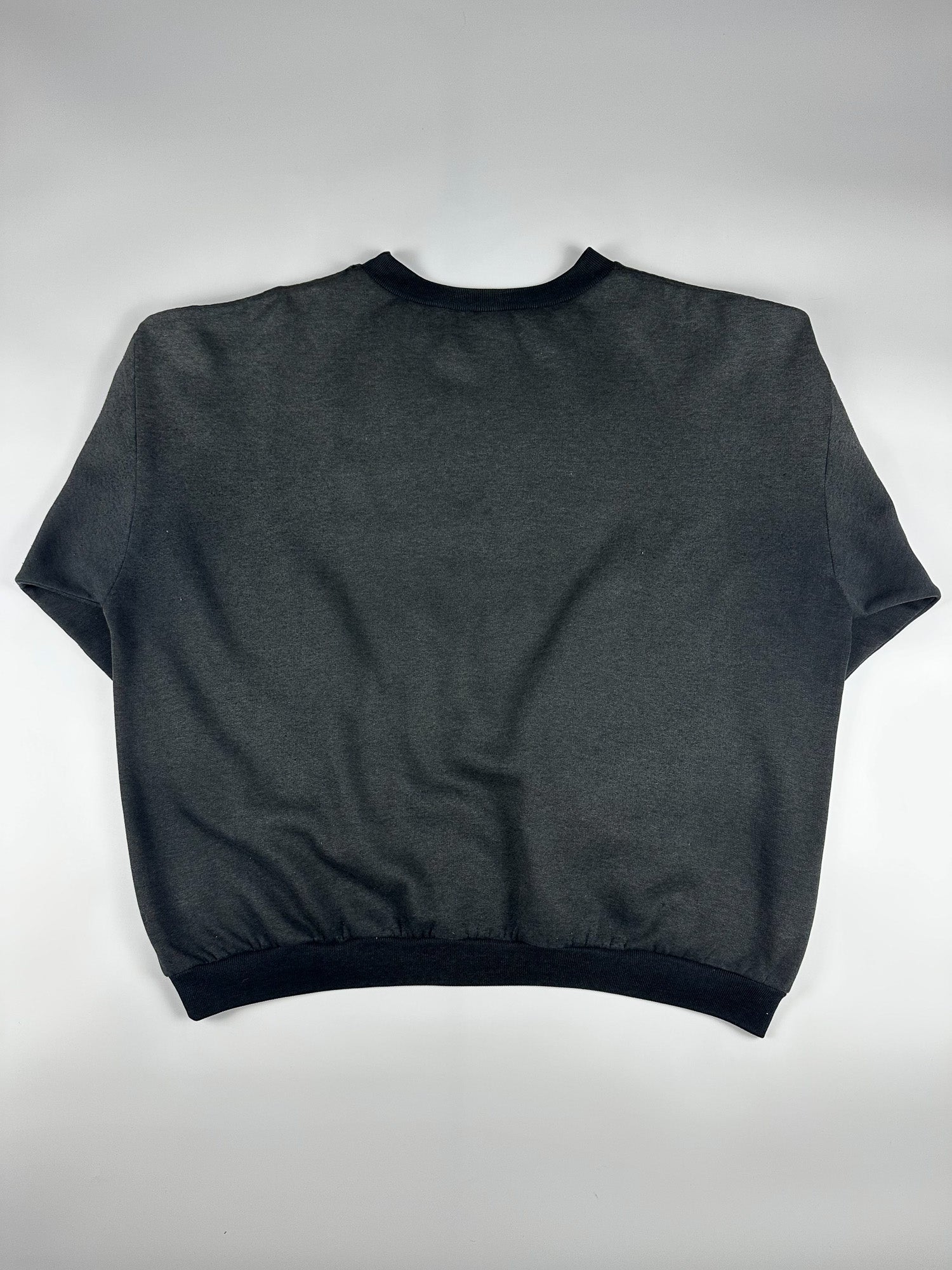 Vintage 80s Puma Centre Logo Spellout Graphic Crewneck Sweatshirt (L)