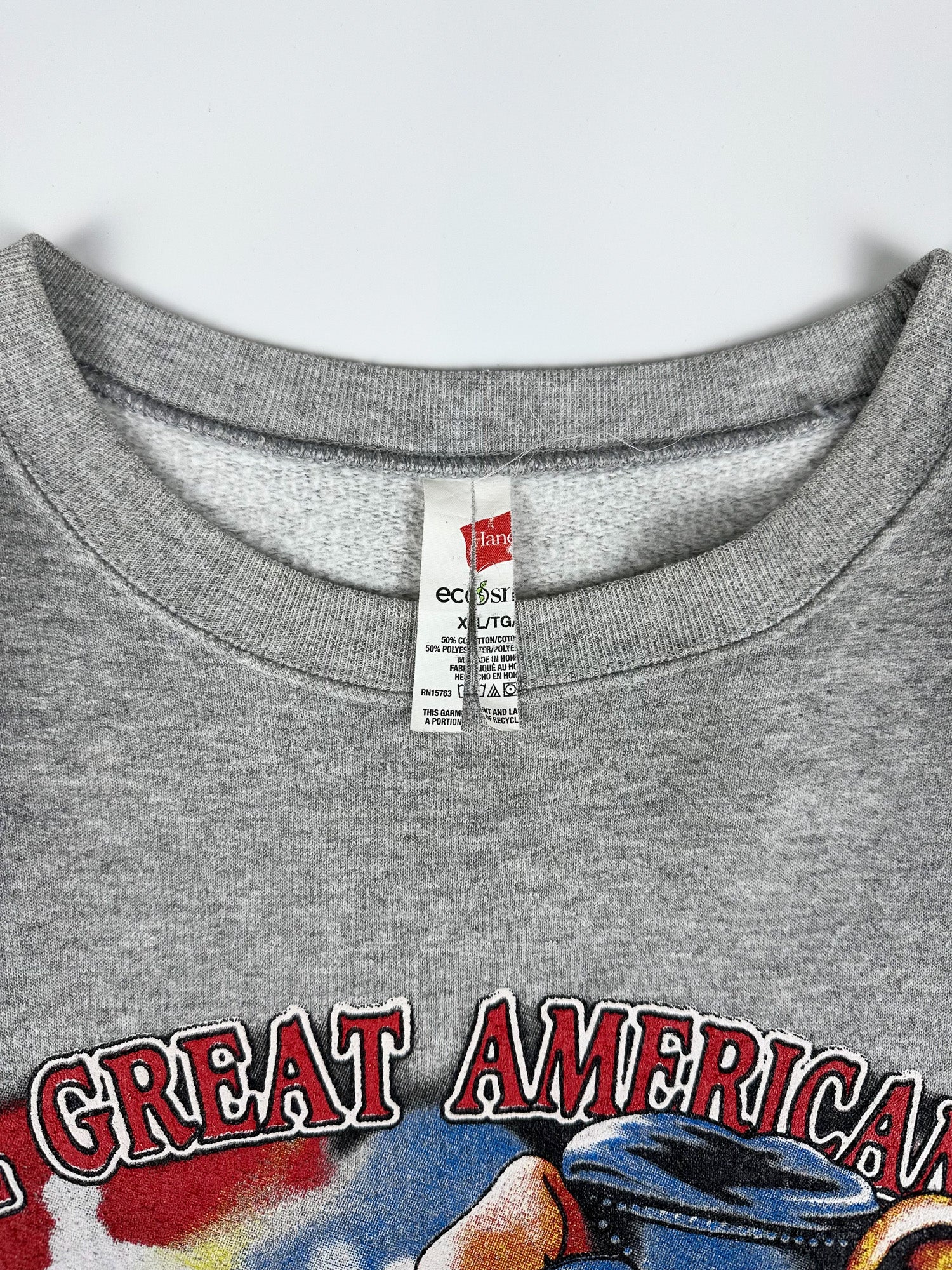 Preloved The Great American Hog Harley Davidson 3D Emblem Sweatshirt (XL)