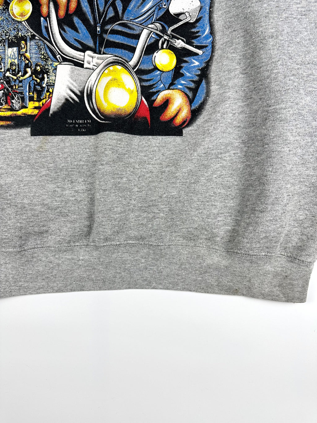 Preloved The Great American Hog Harley Davidson 3D Emblem Sweatshirt (XL)